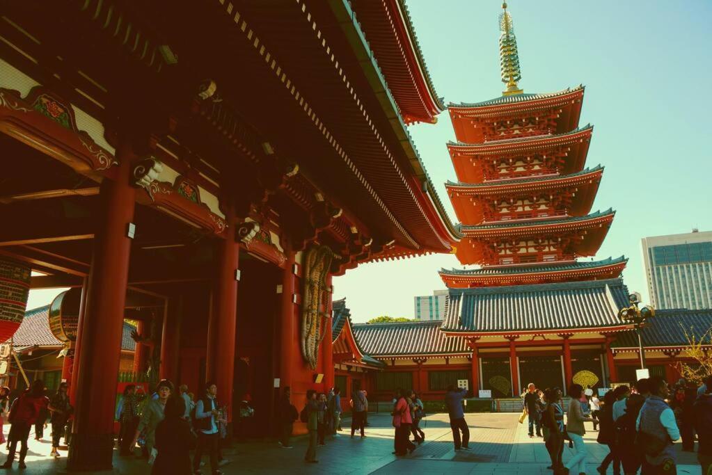 203 Oshiage Sta 3Mins Walk! Wi-Fi Elevator 4Pax Lejlighed Tokyo Eksteriør billede